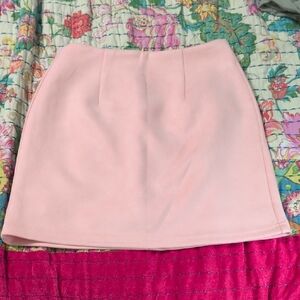 Pink Lily Light Pink Mini Skort
